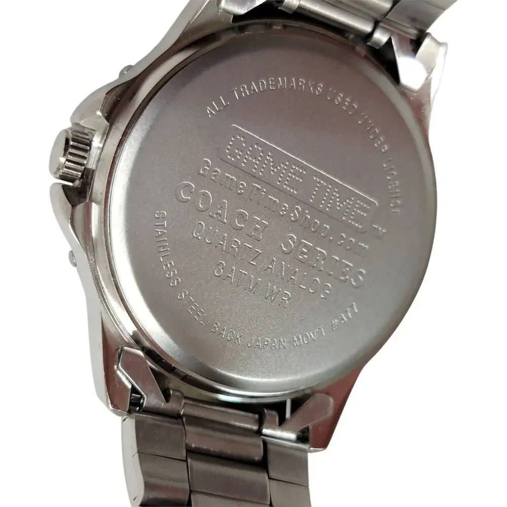 Game Time Pittsburgh Steelers Watch Mens Coach Series Quartz Analog